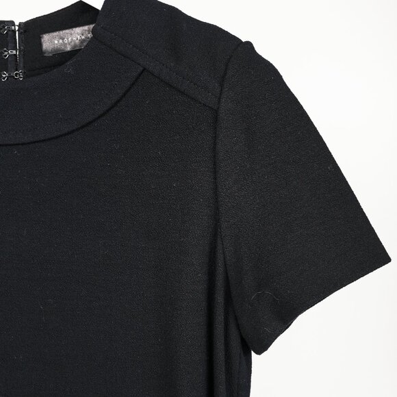 Proenza Schouler Black Knit Short-Sleeve Mini Dress - Picture 4 of 8